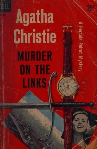 Cover of The Murder on the Links by Agatha Christie