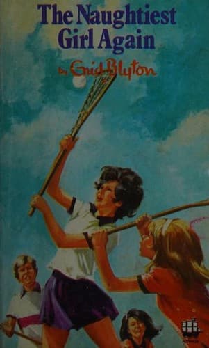 Cover of The Naughtiest Girl Again by Enid Blyton