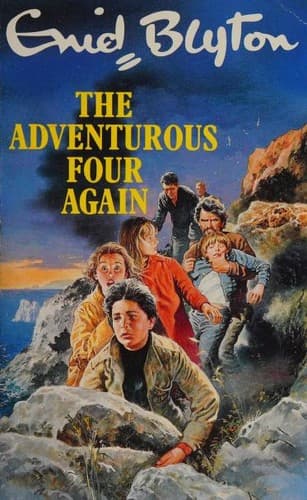 Cover of The Adventurous Four Again by Enid Blyton
