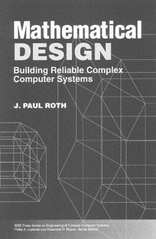 Cover of Mathematical design by J. Paul Roth