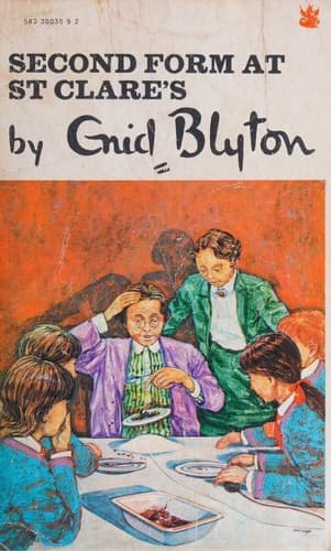 Cover of The Second Form at St. Clare's by Enid Blyton