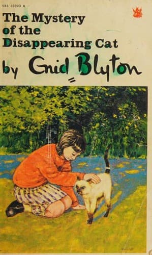 Cover of The Mystery of the Disappearing Cat by Enid Blyton