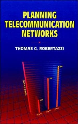 Cover of Planning telecommunication networks by Thomas G. Robertazzi