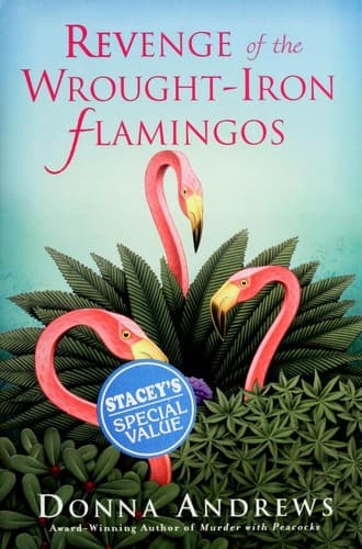 Cover of Revenge of the Wrought-Iron Flamingos by Donna Andrews