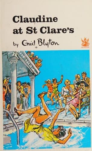 Cover of Claudine at St. Clares by Enid Blyton
