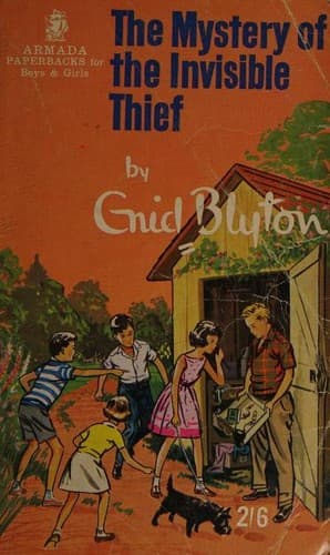 Cover of The Mystery of the Invisible Thief by Enid Blyton