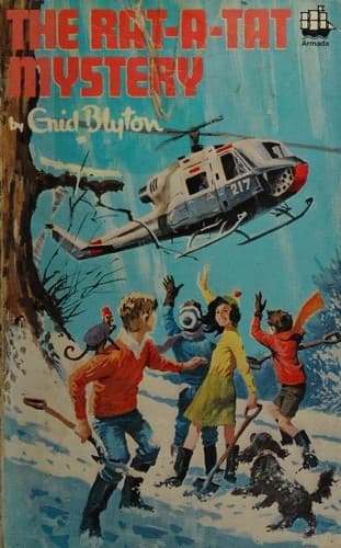 Cover of The Rat-a-tat Mystery by Enid Blyton