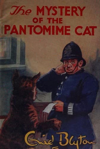 Cover of The Mystery of the Pantomime Cat by Enid Blyton