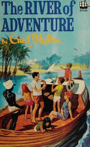 Cover of The River of Adventure by Enid Blyton