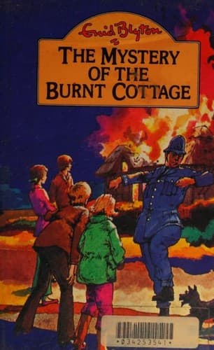 Cover of The Mystery of the Burnt Cottage by Enid Blyton