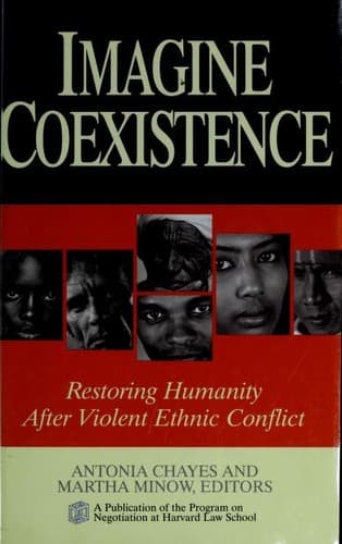 Cover of Imagine coexistence by Antonia Handler Chayes