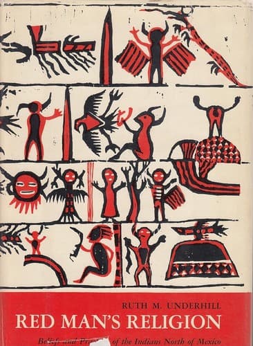 Cover of Red man's religion by Underhill, Ruth Murray