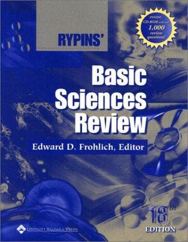 Cover of The Rypins' Basic Sciences Review by Edward D. Frohlich