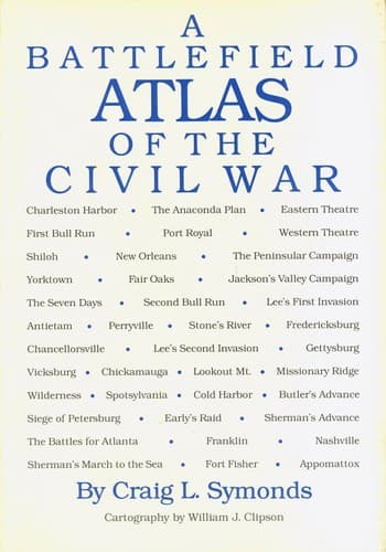 Cover of A Battlefield Atlas of the Civil War by Craig L. Symonds