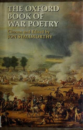 Cover of The Oxford Book of War Poetry by Jon Stallworthy