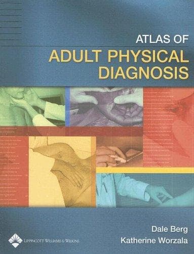 Cover of Atlas of adult physical diagnosis by Dale Berg