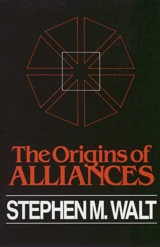 Cover of The Origins of Alliances by Stephen M. Walt