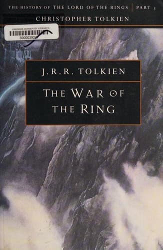 Cover of The War of the Ring by J.R.R. Tolkien