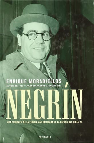 Cover of Don Juan Negrín by Enrique Moradiellos