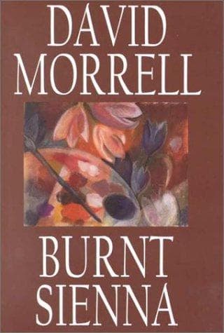 Cover of Burnt sienna by David Morrell