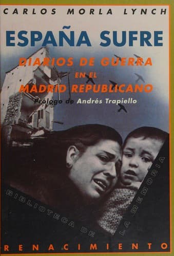 Cover of España sufre by Carlos Morla Lynch