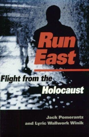 Cover of Run east by Jack Pomerantz