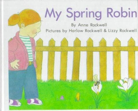 Cover of My spring robin by Anne F. Rockwell