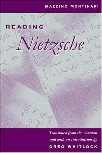 Cover of Reading Nietzsche (International Nietzsche Studies) by Mazzino Montinari