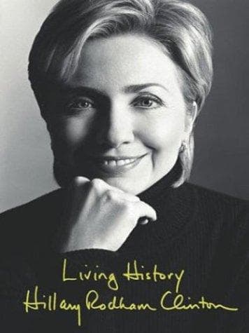 Cover of Living History by Hillary Rodham Clinton