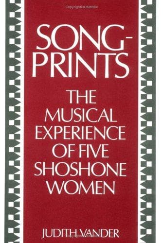 Cover of Songprints by Judith Vander