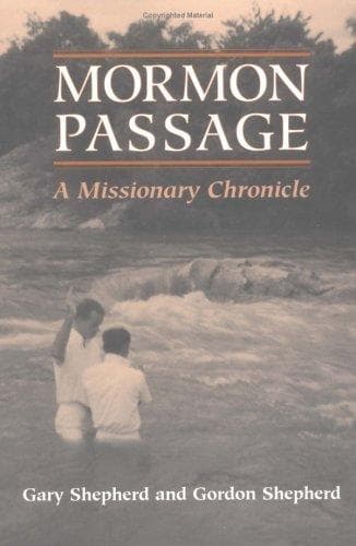 Cover of Mormon passage by Shepherd, Gary