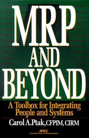 Cover of MRP and beyond by Carol A. Ptak