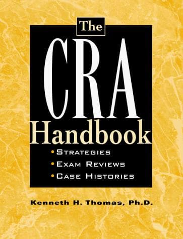 Cover of The CRA handbook by Thomas, Kenneth H