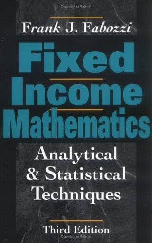 Cover of Fixed income mathematics by Frank J. Fabozzi