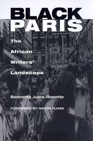 Cover of Black Paris by Bennetta Jules-Rosette