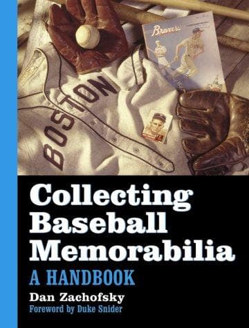Cover of Collecting baseball memorabilia by Dan Zachofsky