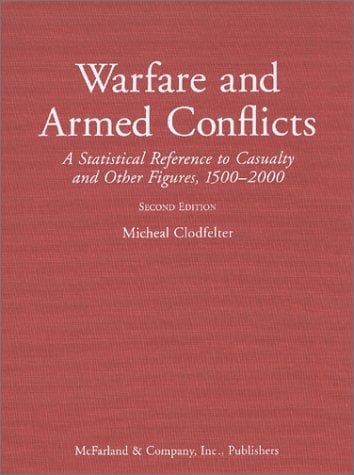 Cover of Warfare and armed conflicts by Micheal Clodfelter