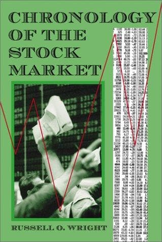 Cover of Chronology of the stock market by Russell O. Wright