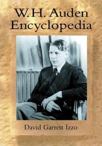 Cover of W.H. Auden encyclopedia by David Garrett Izzo