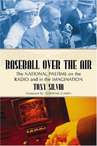 Cover of Baseball over the air by Tony Silvia