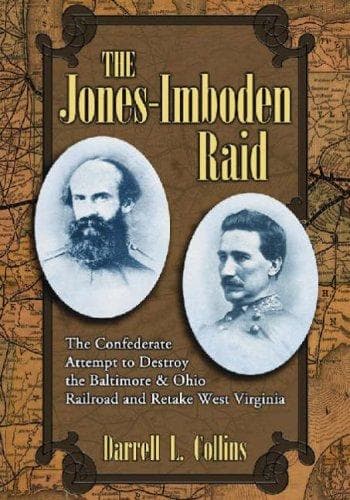 Cover of The Jones-Imboden raid by Darrell L. Collins