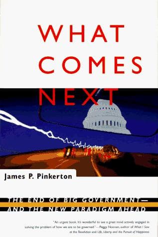Cover of What comes next by James P. Pinkerton