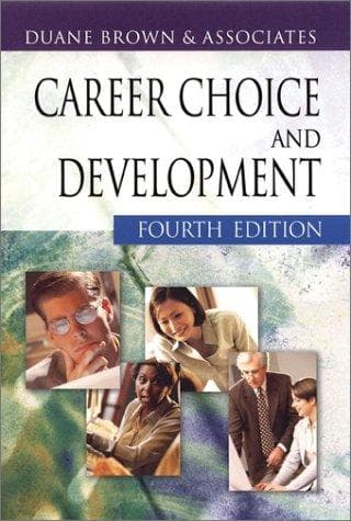 Cover of Career choice and development by Duane Brown