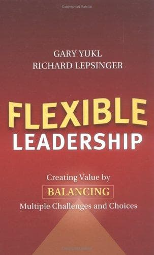 Cover of Flexible leadership by Gary A. Yukl