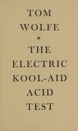 Cover of The Electric Kool-Aid Acid Test by Tom Wolfe