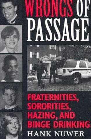 Cover of Wrongs of Passage by Hank Nuwer