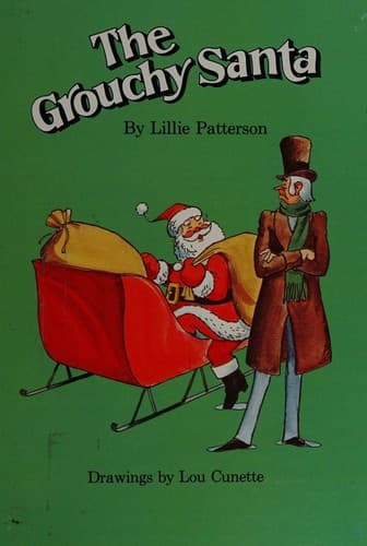 Cover of The grouchy Santa by Lillie Patterson