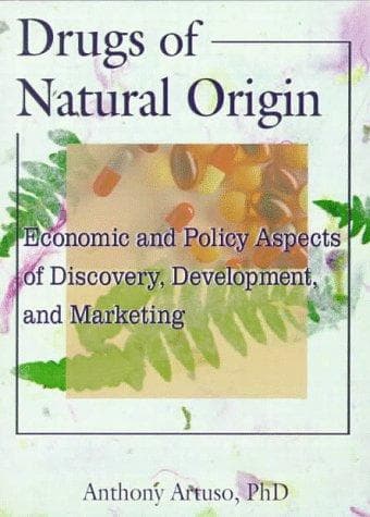 Cover of Drugs of natural origin by Anthony Artuso