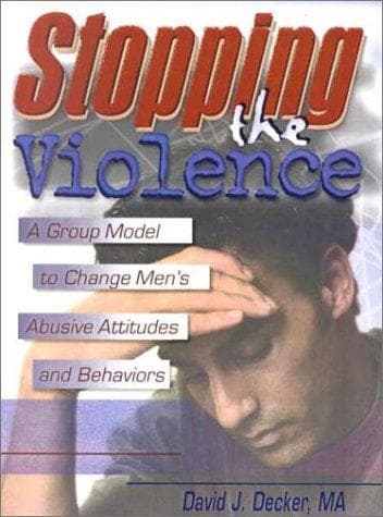 Cover of Stopping the violence by David J. Decker