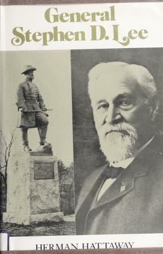 Cover of General Stephen D. Lee by Herman Hattaway
